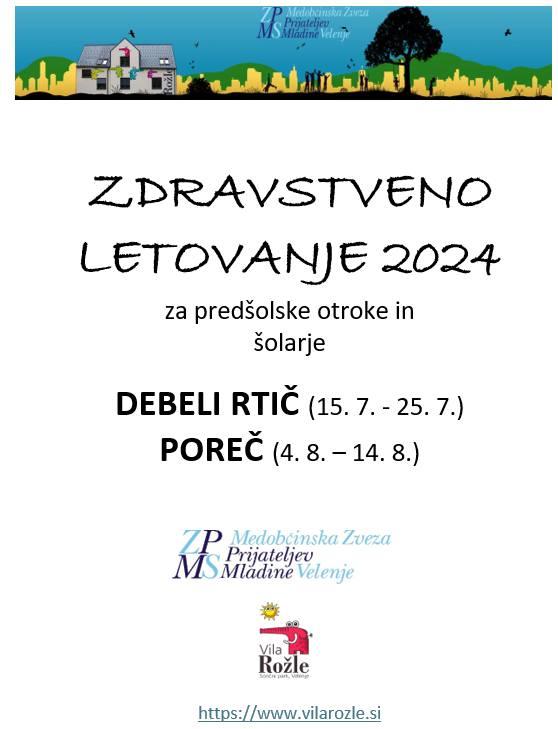 LETOVANJE 2024