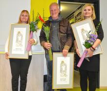 Dobitniki priznanj ob Tednu otroka za leto 2018 Lidija Hartman Koletnik, Peter Matko in Janja Jelen, svoja znanja in talente nesebično delijo med otroke in družine iz Šaleške doline.