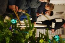 Prihod Dedka Mraza v Šaleško dolino 2025