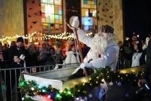 Prihod Dedka Mraza v Šaleško dolino 2025